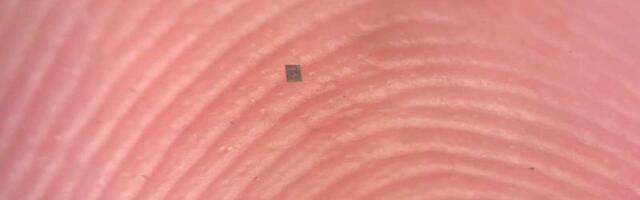 This autonomous solar-powered robot costs 1p, is smaller than a grain of salt, and communicates through 'wiggles of a little dance'