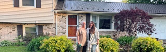 My husband and I moved in with my 70-year-old mom. It's been surprisingly great for all of us.