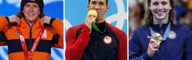 The Olympians with the most medals of all time, ranked