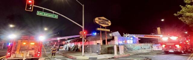 Blaze breaks out at vacant Bo Town Restaurant building