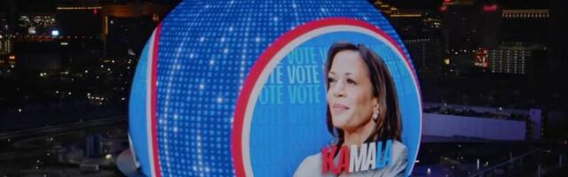 Kamala Harris Campaign Buys Ad on Las Vegas Sphere as Nevada Polls Are Tied