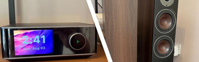 My ultimate Prime Day hi-fi tip — buy the Wiim Amp Ultra for a bargain price and pair it with these floorstanding speakers for a huge-sounding setup