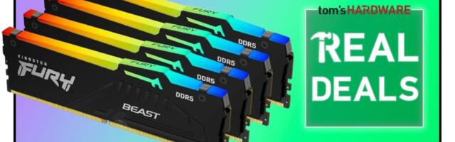 Go big with 128 Gigabytes of DDR5 RAM for its lowest-ever price