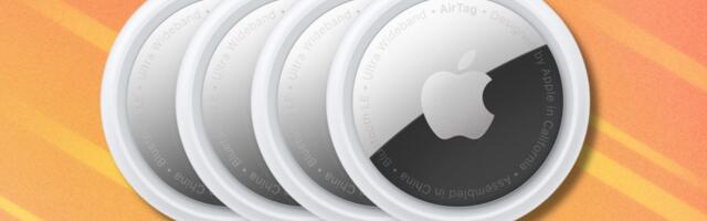 Grab a 4-pack of Apple AirTags for $74.99 and keep an eye on all your stuff