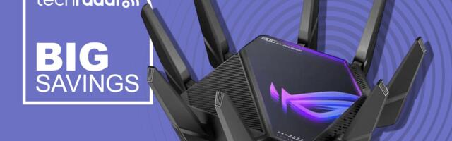 The super-fast 5-star Asus ROG Rapture Wi-Fi 6E router got 5 stars in our review - now it's just $290 with Newegg's promo code