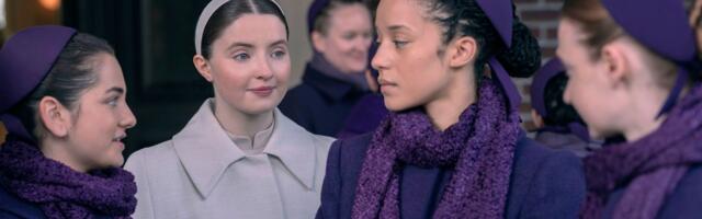 What is the release date for The Testaments episode 8 on Hulu and Disney+?