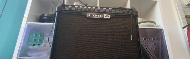 I turned my guitar amp into a giant home speaker and it was a loud and stupid idea, but it basically worked (with some serious caveats)