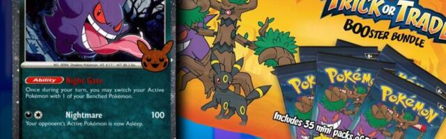 Save 23% on the Pokémon TCG Trick or Trade Booster Bundle at Amazon in time for Halloween