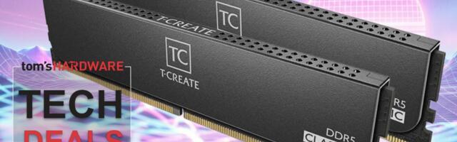 Just $284.99 for 32GB of Team T-Create Classic DDR5-6000 RAM is the cheapest going right now — this double-dipping deal saves $145 off the list price