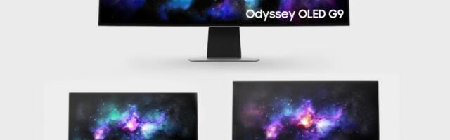 Samsung unveils its first flat OLED gaming monitors (32" and 27"), plus  49" curved one