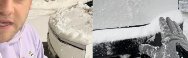 Cybertruck Owner Complains About Snow Blocking His Headlights