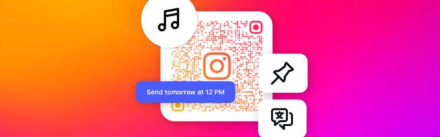 Instagram will now let you schedule and pin DMs