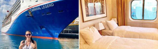 My family of 5 booked an interior cabin and an ocean-view room on a Carnival cruise. Here's how they compared.