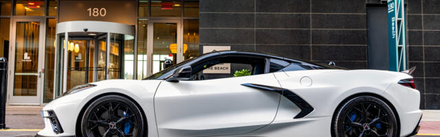 3,000-Mile Corvette Spills Off Dealer Lift After Just A Week Of Ownership