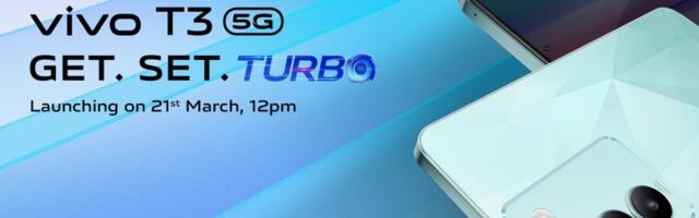 vivo T3's launch date announced
