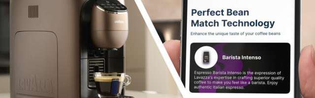 Lavazza's smart new coffee machine automatically adjusts its settings to suit your beans – and it looks stunning too