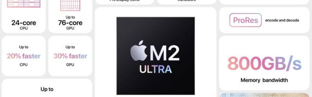 Apple Unveils M2 Ultra Chip as Most Powerful Apple Silicon Chip Yet