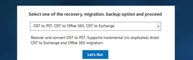 A powerful OST to PST Converter tool