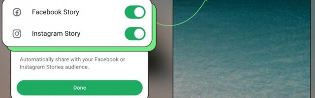 WhatsApp will let you automatically post a Status as an Instagram or Facebook Story