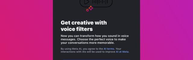 Instagram’s new voice message effects let you sound like a pirate, a grandma, or a World Cup fan