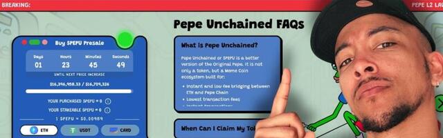 Pepe Unchained Presale Surges to $17.5M, Whale Investments Signal Massive Upside