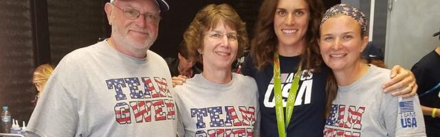 I watched my daughter win Olympic gold. There's a lot no one sees on TV, but it was the experience of a lifetime.