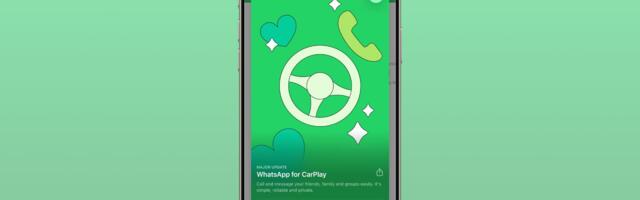 WhatsApp Gets New CarPlay App