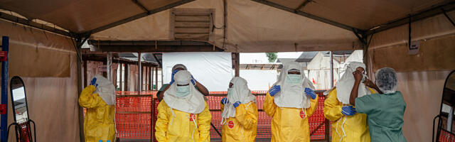 Number of suspected Ebola cases falls by hundreds as testing ramps up