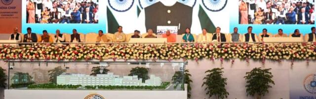 PM Modi lays foundation stone for HCL-Foxconn semiconductor unit in UP as India deepens chip manufacturing push