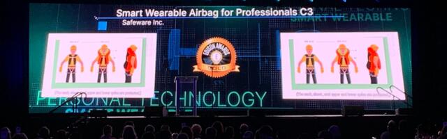 Safeware’s Smart Airbag Wins Gold at Edison Awards 2023 for Groundbreaking Worker Safety Innovation