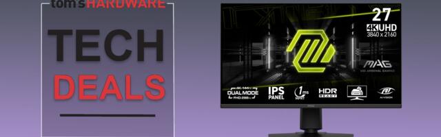 Grab an MSI 4K 144 Hz monitor for less than $200 — Newegg discount is an affordable entry into high-end gaming