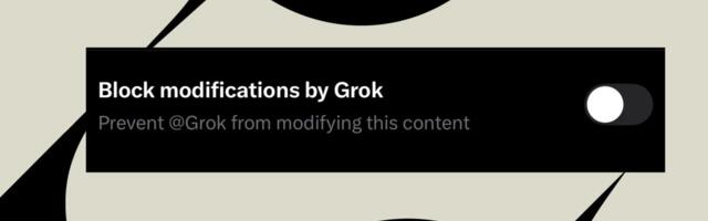 X says you can block Grok from editing your photos