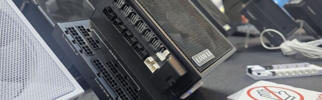Lian Li's Edge Platinum V2 PSUs have an LED dust indicator, magnetic filter, and a snap-on fan and USB header hub — Edge line's trademark 90-degree power connector also returns