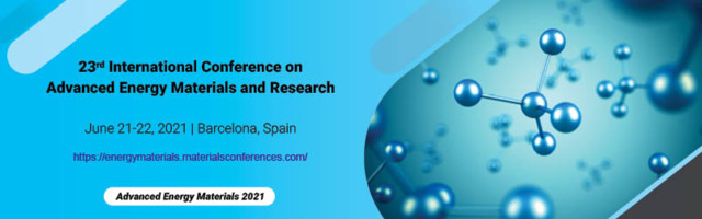 23nd International Conference on Advanced Energy Materials and Research