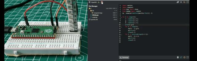 How to write code for your Raspberry Pi Pico in your web browser with ViperIDE