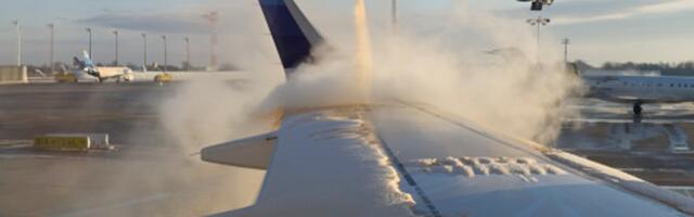 What Is The Orange And Green Stuff They Spray On Planes?