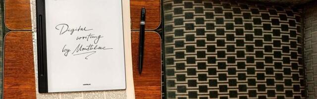 Montblanc is getting into the digital notepad game