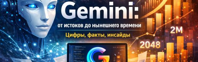 Gemini: от истоков до нынешнего времени. Цифры, факты, инсайды