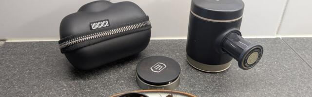 I refuse to travel without this portable handheld espresso maker on sale for Prime Day