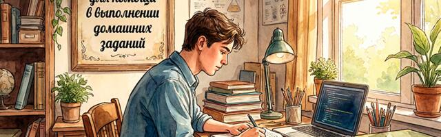 Нейросети для домашних заданий: Как использовать ИИ для помощи с уроками