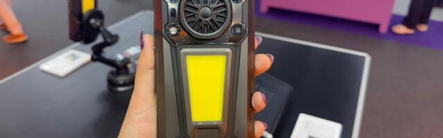 Hands-on with a rugged Android Phone that can start fires and charge your MacBook
