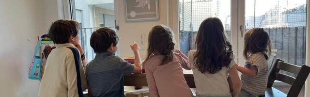 We take turns hosting kids-only dinners with our neighbors. It gave my kids the closest thing to an extended family they've had.