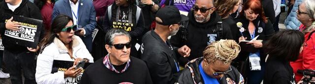 Hollywood is staring down the barrel of a triple strike