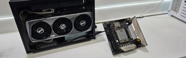 Maxsun's new mini-ITX motherboard puts the GPU slot on its backside