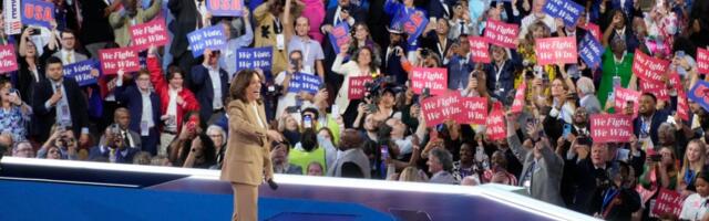 Joe Biden’s exit, talk of the glass ceiling, a civil rights hero: Takeaways from Day 1 of the DNC