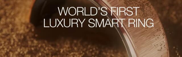 These are the world’s first luxury smart rings made of 18K gold and platinum
