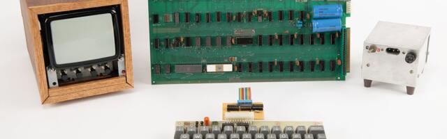 Rare Apple Prototypes and Apple-1 Go Up for Auction