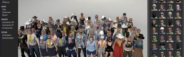 Didimo enhances Popul8 tool to generate diverse selection of 3D characters for games
