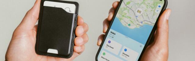 Nomad’s minimalist MagSafe wallet has a tracking card built in