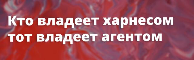 [Перевод] Ваш харнес, ваша память